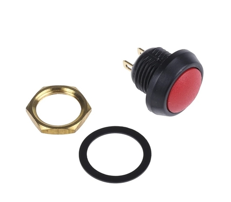 60319749 Drukknopschakelaars 59-512 RS 248-8907 400mA 32V RED (ITW) SPST voor SANY Reacher Stapelaar