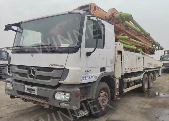 2012 gebruikte betonpompwagen met giek ZLJ5339THB 47m 3-assig
