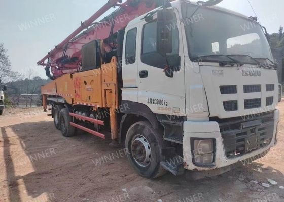2016 Gebruikte betonpompwagen SANY 3-assige SYM5339THBDW 490C-8S