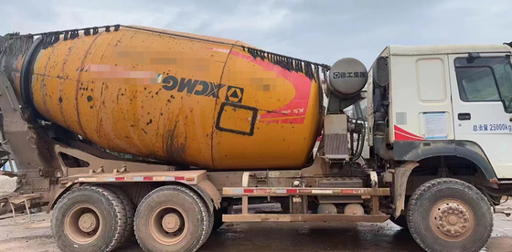 XCMG gebruikte betonmixervrachtwagen 12m3 XZJ5250GJBA1 2015-model