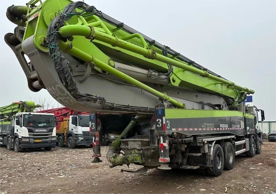 2021 Zoomlion 62M Gebruikte Betonpomp Truck met BENZ chassis