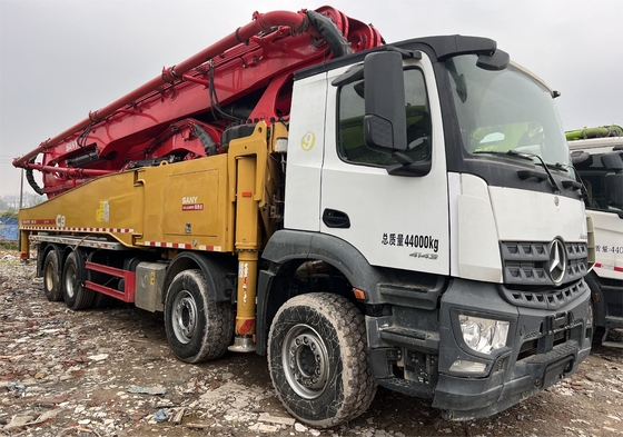 2020 SANY 56m Gebruikte Betonpomp Truck Met Benz Chassis