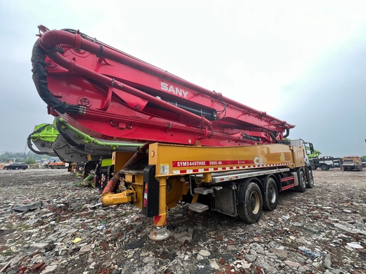 2020 SANY 56m Gebruikte Betonpomp Truck Met Benz Chassis